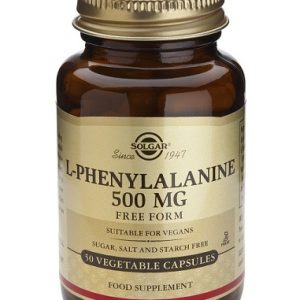L-Fenilalanina 500mg 50 capsulas vegetales Solgar