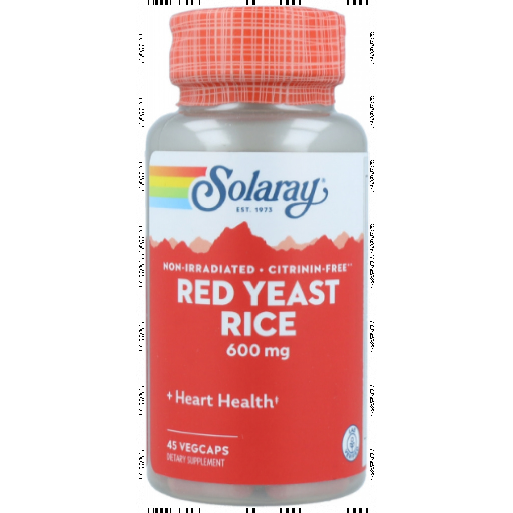 RED YEAST RICE 45 CAP.VEGETALES SOLARAY Arganium Natural