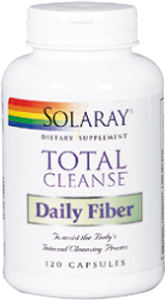 Total cleanse daily fiber 120 caps Solaray