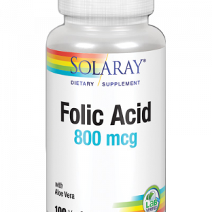 acido folico solaray 800mg