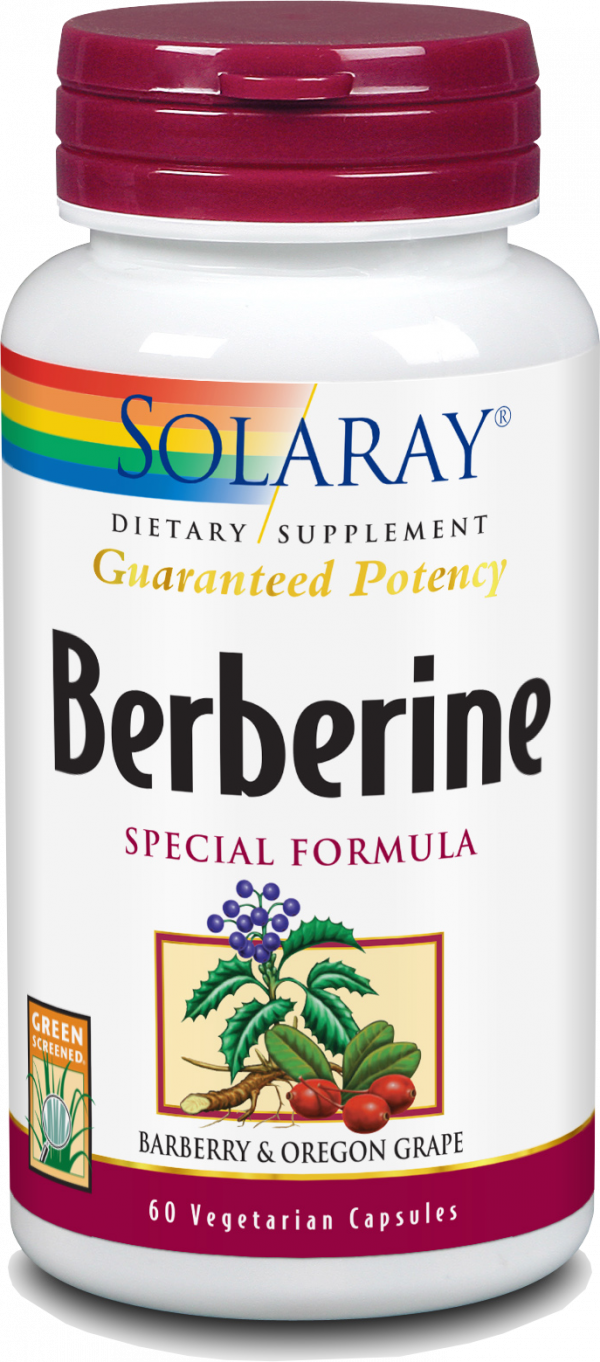 BERBERINE - 60 CÁPSULAS VEGETALES SOLARAY - Arganium Natural