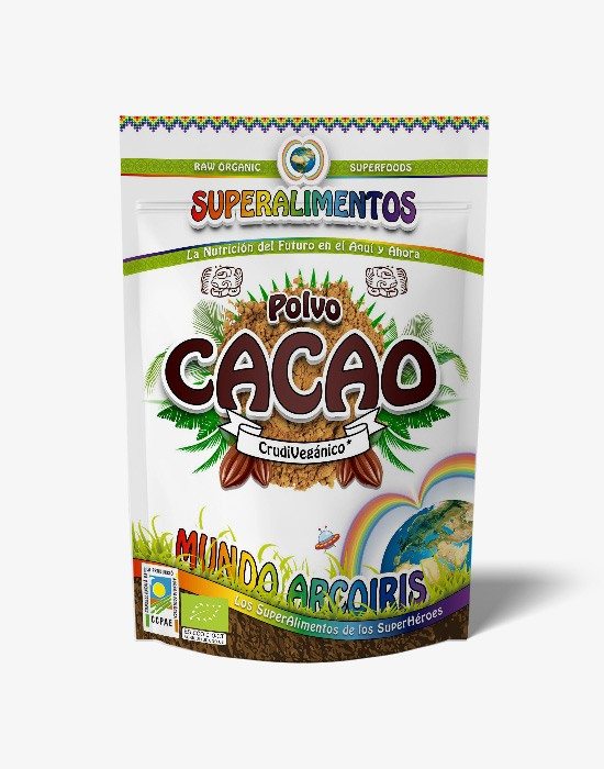 CACAO SEMILLAS 250 GRS MUNDO ARCOIRIS - Arganium Natural