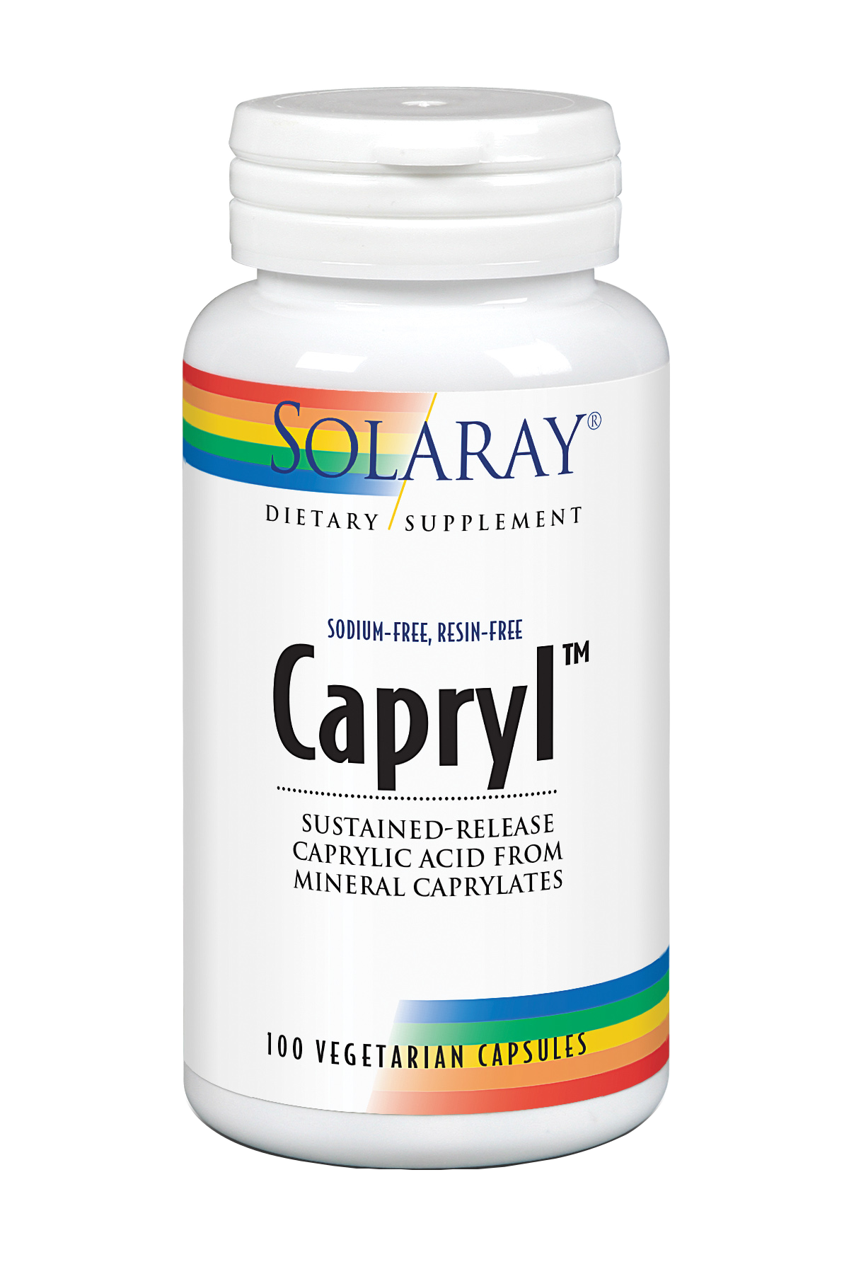 CAPRYL 100 CÁPSULAS VEGETALES SOLARAY - Arganium Natural
