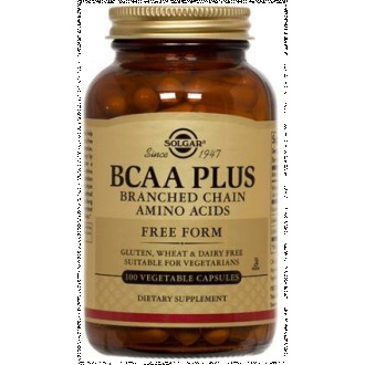 BCAA PLUS 100 capsulas vegetales Solgar