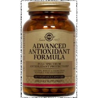 Formula antioxidante avanzada 60 capsulas vegetales Solgar