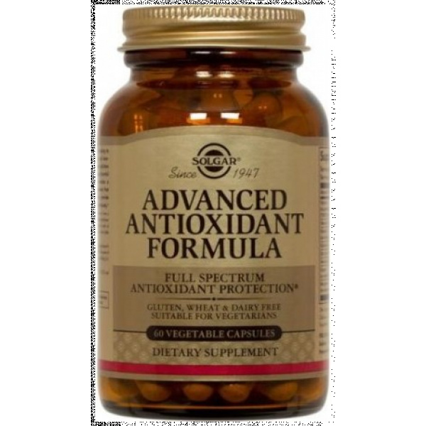 Formula antioxidante avanzada 60 capsulas vegetales Solgar