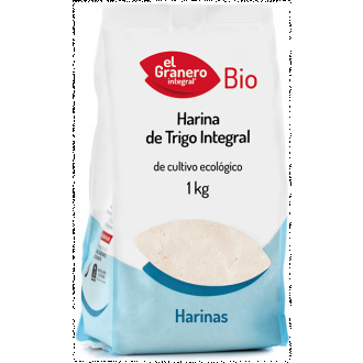 Harina Trigo Integral Bio 1kg El Granero