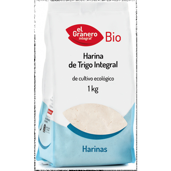 Harina Trigo Integral Bio 1kg El Granero