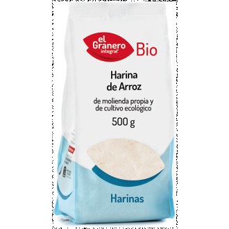 Harina arroz bio 500g El Granero