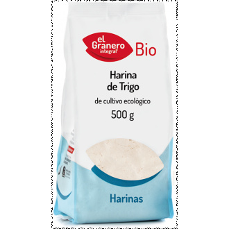 Harina trigo Bio 500g El Granero