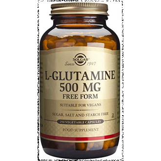 L-Glutamina 500mg 250 capsulas vegetales Solgar