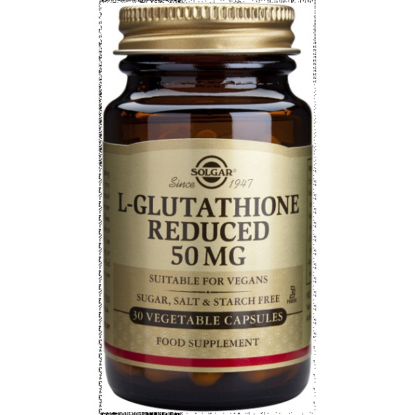 L-Glutathion 50MG 30 Capsulas vegetales Solgar