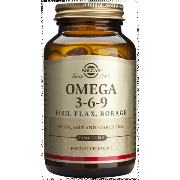 Omega 3-6-9 60 capsulas blandas Solgar