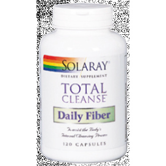 Total cleanse daily fiber 120 caps Solaray